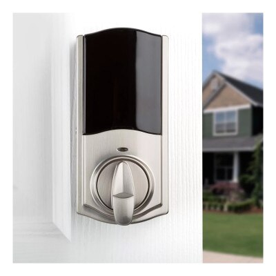Kwikset Convert Smart Lock Conversion Kit with Zigbee, Satin Nickel